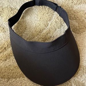 Lululemon black visor